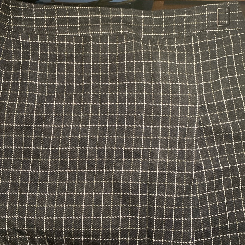 Petite striped skirt